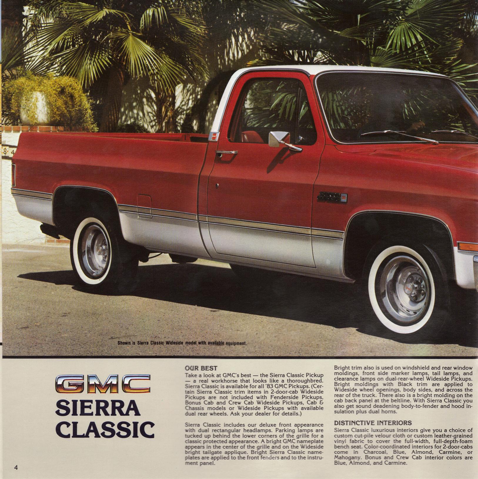 1983 GMC Pickups Brochure Page 16